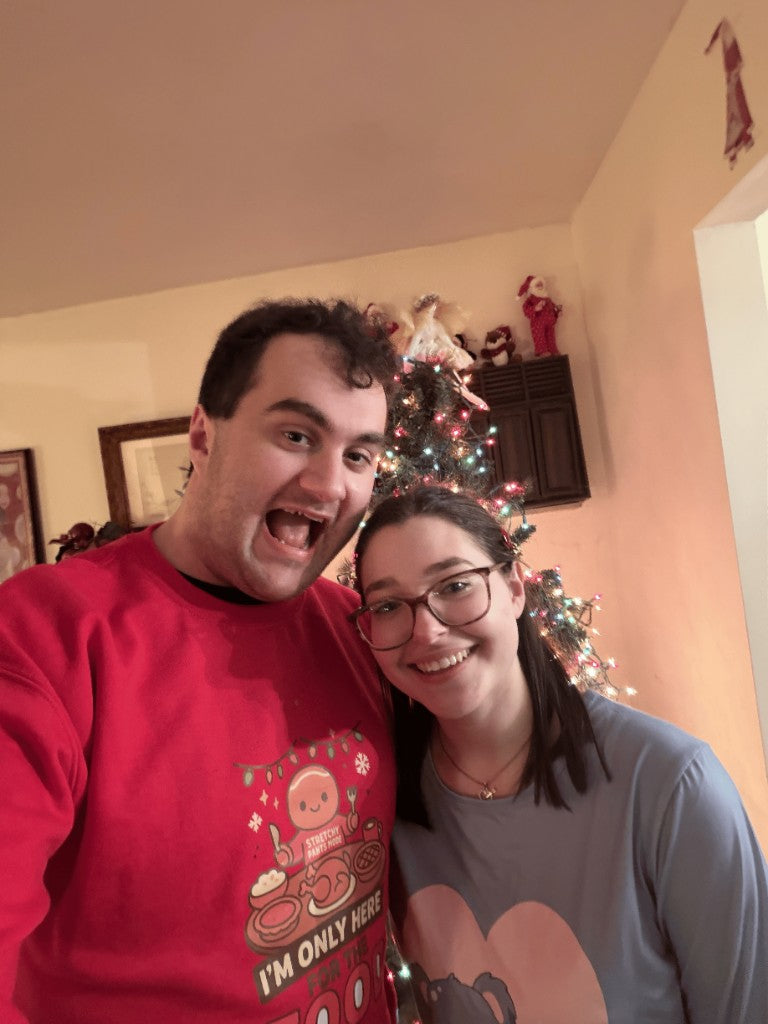 Cailey Ievolella-Rossi and Johnathan Rossi, the couple behind CJCraftBoutique
